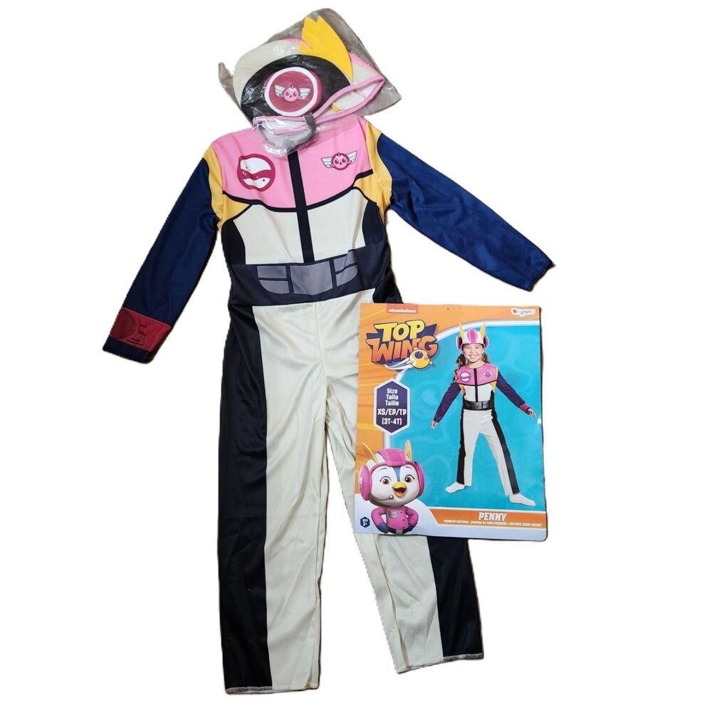 Nickelodeon Top Wing Penny Costume – Toddler 3T-4T | Youth XS | Halloween